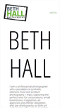 Mobile Screenshot of bethhallphotography.com